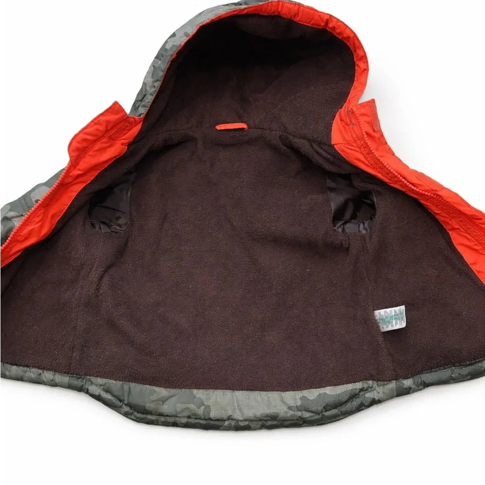 Toddler Camo Puffer Jacket w/ Hood 24 Months Lined Winter Coat